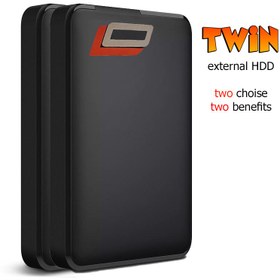 تصویر هارد دیسک اکسترنال اِل‌اُ مدل twin-extra-fast ظرفیت 1.2 ترابایت 