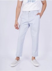 تصویر شلوار تابستانی مردانه - آبی روشن برند selected Men’s Summer Pants – Light Blue