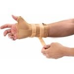 تصویر مچ بند آتل دار با انگشت شست Wrist-thumb splint with metal bar