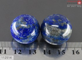 تصویر نگین لاجورد طرح گوی زیبا کد 112514 