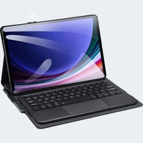 تصویر کیف کیبورددار دوکس دوکیس مدل TK تبلت سامسونگ Galaxy Tab S9 Plus X810/X816B 