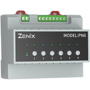 تصویر رله هوشمند تابلویی 6 کانال زیگبی 