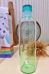 تصویر بطری پیرکس ۱۰۰۰ میل بدنه رنگی 