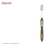 تصویر مسواک کانفیدنت مدل گلدن شارکول برس نرم ۱ عدد 