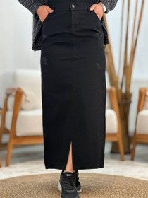 تصویر دامن جین کد TE80056 