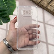 تصویر قاب گوشی شیائومی Poco X3 Pro طراحی شفاف ژله ای 