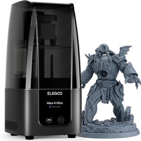 تصویر پرینتر رزین 3 بعدی الگو مدل Mars 4 Ultra ELEGOO Mars 4 Ultra MSLA Desktop Resin 3D Printer