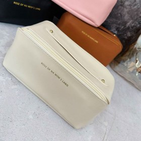 تصویر کیف لوازم آرایش چرمی 