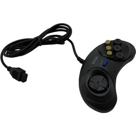 تصویر دسته بازی سگا ۶ دگمه جعبه سبز 