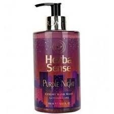 تصویر مایع دستشویی آردن هرباسنس آبرسان بنفش پرپل نایت Purple Night Luxury Hand Wash Ardene Herba Sense