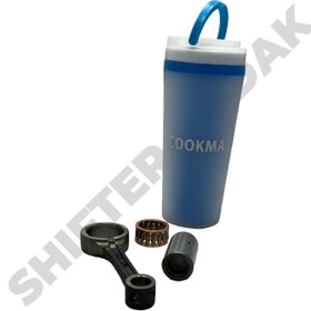 تصویر شاتون موتور سیکلت باکسر 150 برند کوکما(COOKMA) Boxer 150 motorcycle connecting rod, cookma brand