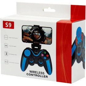 تصویر دسته بازی پابجی و کالاف بی سیم موبایل مدل A-S9 A-S9 wireless GamePad