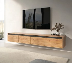 تصویر میز تلویزیون چوبی مدل A129 