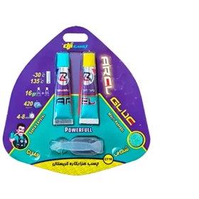 تصویر چسب دوقلو فولاد شفاف آرل 16 گرمی 