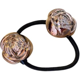 تصویر کش موی مینیمال گل رز 