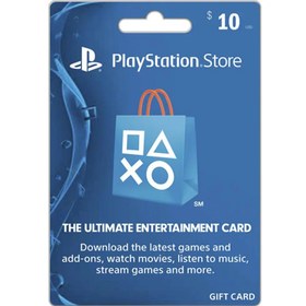 تصویر گیفت کارت 10 دلاری پلی استیشن (امارات) PlayStation 10$ Gift card (AE)