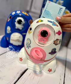 تصویر قلک طرح فضانورد 