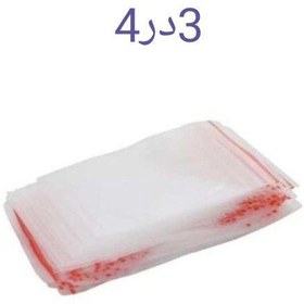 تصویر زیپ کیپ سایز ۳ در ۴ بسته ۵۰۰ عددی 