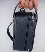 تصویر شوزبگ دوحالته دستی دوشی چرم طبیعی گاوی فلوتر کد p82 