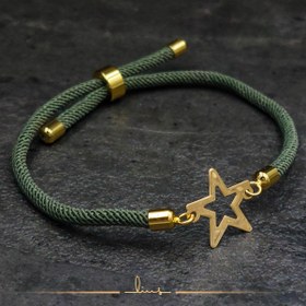 تصویر دستبند طلا ستاره 