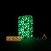 تصویر فندک زیپو مدل ۴۹۴۵۸ طراحی اسکلت شب تاب 