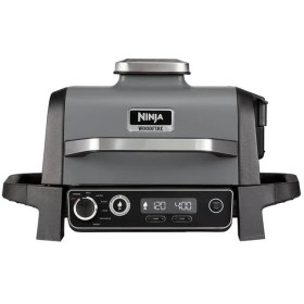 تصویر گریل باربیکیو برقی نینجا مدل NINJA OG701 Ninja Woodfire Electric BBQ Grill & Smoker OG701