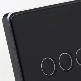 تصویر کلید سه پل Zigbee مدل curve 