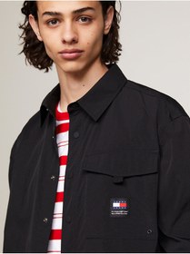 تصویر پیراهن اورجینال برند Tommy hilfiger مدل TJM CASUAL NYLON OVERSHIRT کد 810443501 