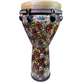 تصویر جیمبی رمو سایز12اینچی DJEMBE REMO Multi Mask Finish 