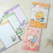 تصویر دفتر حاشیه رنگی طرحدار 40 برگ مجلد از برند پیتیکو 