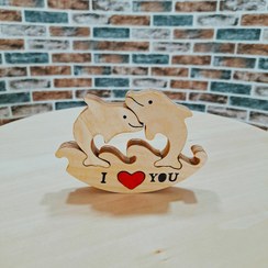 تصویر دلفینک های عاشق Dolphins in love