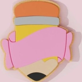 تصویر مهروکاتر مداد و کادر 