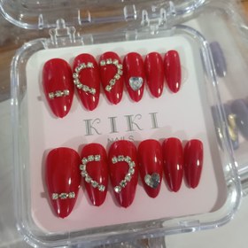 تصویر ناخن مصنوعی پک 12 تایی 