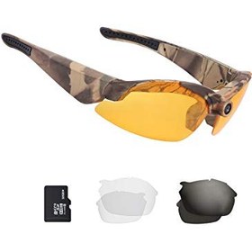 تصویر عینک مخصوص اسکی دوربین OhO ، عینک اسنوبورد ضد مه با لنزهای اسکی دوتایی UV400 Protection ، 4K WiFi و دوربین اکشن تنظیم شده 24 مگاپیکسل ، باتری کار در دمای پایین (مدل S6) 
