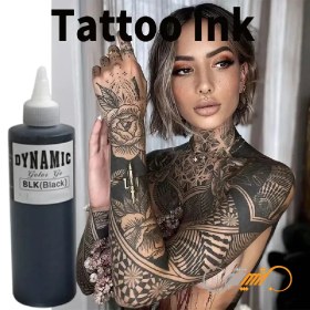 تصویر رنگ تاتو داینامیک بلک بلک Dynamic Black Dynamic Black Ink