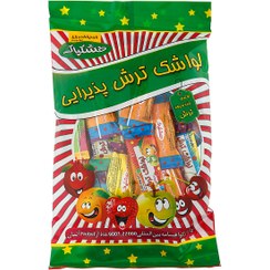 تصویر خشکپاک لواشک پذیرایی چند میوه 300 گرم سلفون 