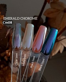 تصویر کروم زمردی ۱۱ رنگ - Cm08 Emerald chorome 11 color