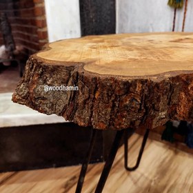 تصویر میز چوبی توسکا ۳۰*۴۰ Wooden table