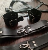 تصویر هارنس سینه به همراه اکسسوری کمربندی چرمی Selena 9878 بسیار جذاب و خاص ارسال رایگان ا Harness accessories Harness accessories