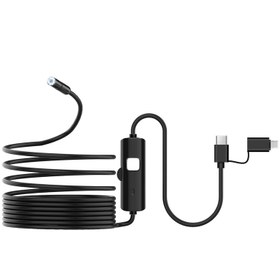 تصویر دوربین شلنگی مدل ضدآب کد 10M LED NEW 2025 