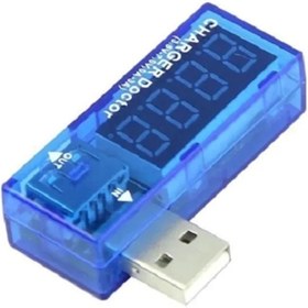 تصویر ماژول USB نمایشگر ولتاژ و جریان شارژر و پاوربانک Monitoring V/A USB-A