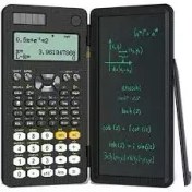 تصویر ماشین حساب علمی و پد نوشتن گرین Green scientific calculator & writing pad Green scientific calculator & writing pad