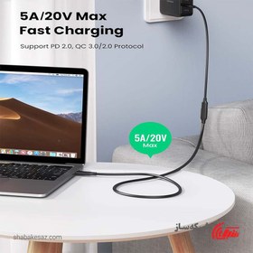 تصویر کابل افزایش طول USB-C یوگرین مدل US353 10387 طول 1 متر Cable UgreenUS353-10387 USB-C 1m