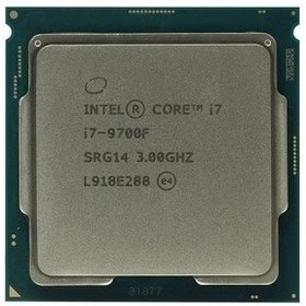 تصویر سی پی یو باکس اینتل مدل Core i7-9700F ا Intel Core i7-9700F Coffee Lake LGA1151 Box CPU Intel Core i7-9700F Coffee Lake LGA1151 Box CPU