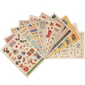 تصویر پک 10 برگی پلنرساز (بدون چسب) سیب کد 1 