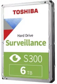 تصویر حافظه اچ دی دی اینترنال توشیبا مدل S300 Surveillance ظرفیت 6 ترابایت TOSHIBA S300 Surveillance 6TB Internal HDD