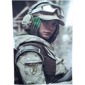 تصویر پوستر طرح Rainbow six siege (Ela) 