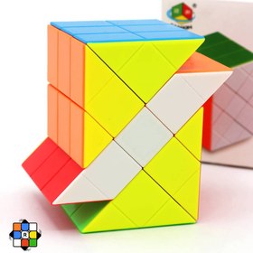 تصویر مکعب روبیک فنکسین مدل 6601 استیکرلس 
