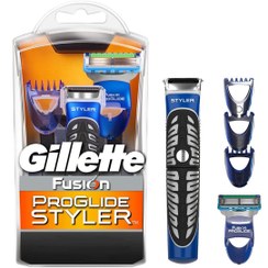 تصویر ژیلت و ریش تراش اورجینال برند Gillette مدل Fusion Proglide Styler 3-in-1 کد 7157114 