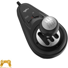 تصویر فرمان بازی PXV - V10 حرفه ای سه پداله با دنده PXN V10 Steering Wheel with Real Force Feedback Driving Wheel and 6+1 Speed Shifter and Adjustable Magnetic Pedals Stainless Steel Paddle Shifters for PS4 Xbox Series XS PC Xbox One